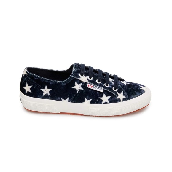 Superga Shoes - Superga Navy Star Sneakers
